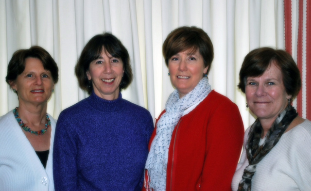 founding members giving2grow founding board members Jennifer H McDowell, Joyce Salls, Lea E Anderson, Lisa Turbeville Markowski